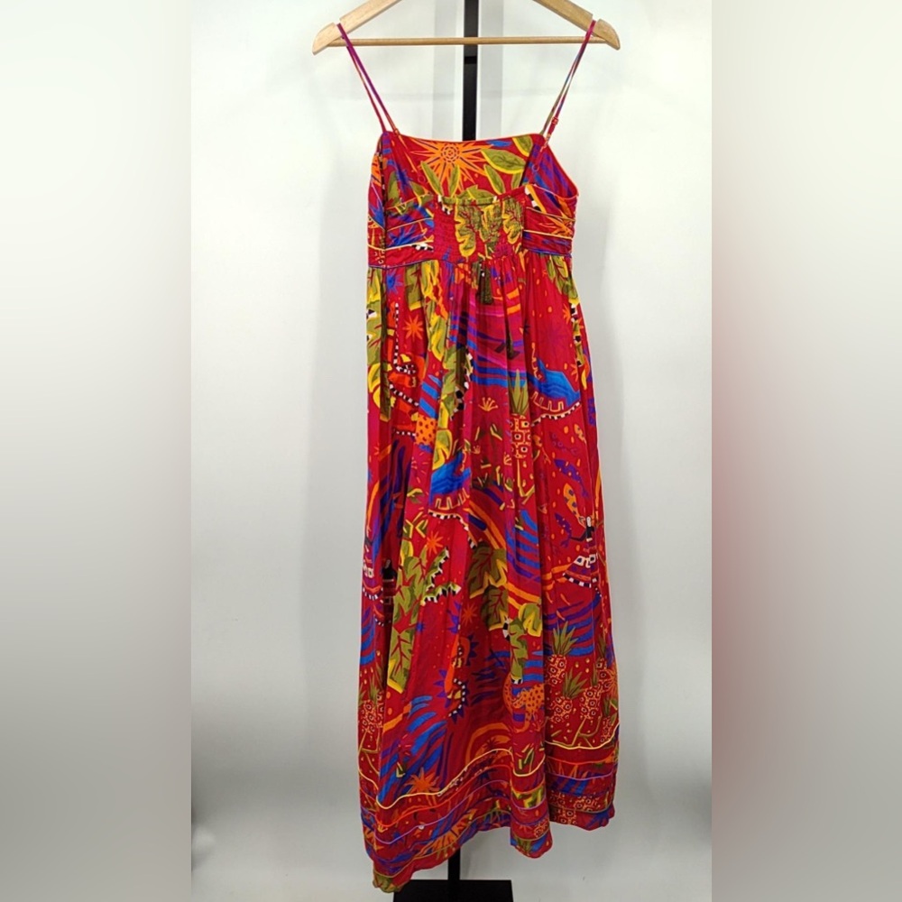 Farm Rio Printed Cotton-Voile Maxi Dress - Picture 8 of 8